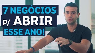 7 IDEIAS DE NEGÓCIO PARA ABRIR EM CASA E EMPREENDER NA INTERNET [upl. by Akcirred129]