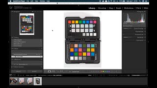 How to create and use a color profile in Adobe Lightroom using XRites Color Checker Passport [upl. by Sonaj]