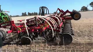 Bourgault 5710 Air Coulter Drill [upl. by Deland]