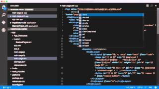 Ep 7 Creating Custom XML Tags In NativeScript [upl. by Pesek]