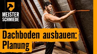 Dachboden ausbauen Planung  HORNBACH Meisterschmiede [upl. by Albin]