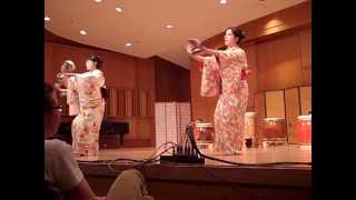 潮来出島 Itako Dejima  Japanese Ensemble CU Boulder  Nihon Buyo [upl. by Abernon]