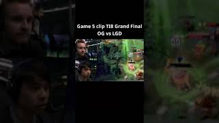 Verry Low HP Ember Spirit Ana  TI8 Grand Final Truesight OG vs LGD Shorts [upl. by Susan]