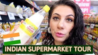 INDIA SUPERMARKET FOOD  TRAVEL VLOG IV [upl. by Ydissac]