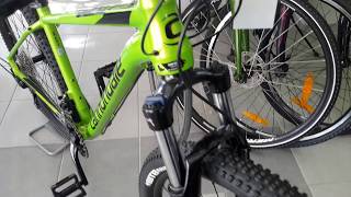 Bike Traction  CANNONDALE 29 TRAIL 7 2018 GREEN [upl. by Sletten474]