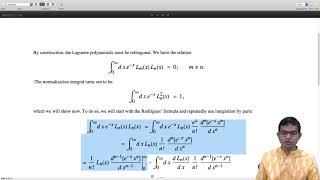 mod06lec52  Laguerre Polynomials [upl. by Oirelav]