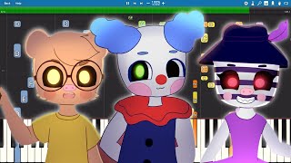 Trypophobia Meme  Piano Tutorial  PIGGY [upl. by Francyne]