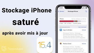 7 Méthodes 2022  Stockage iphone saturé après avoir mis à jour ios154 Comment faire [upl. by Annayar]