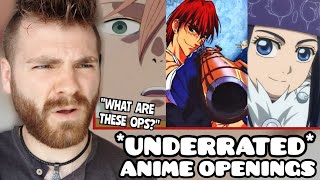 First Time Reacting to The TOP 50 MOST Underrated Anime Openings  New Anime Fan  REACTION [upl. by Gail]