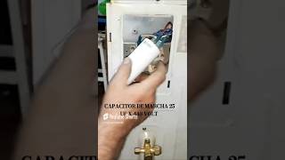 🌎✔ CAPACITOR AIRE ACONDICIONADO climatizacion [upl. by Belloir]