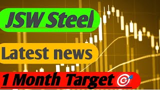 JSW Steel share  JSW Steel share latest news  JSW Steel share news [upl. by Nadda]