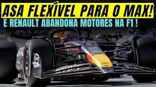 RED BULL PREPARA ASA quotFLEXIVELquot PARA GP DOS ESTADOS UNIDOS  RENAULT ABANDONA MOTORES NA FORMULA 1 [upl. by Anihcak]