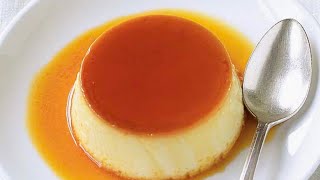 3 Ingredients  Caramel Pudding without oven [upl. by Ltsyrk]