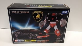 Transformers Masterpiece  G2 LAMBOR Sideswipe [upl. by Einnaffit]