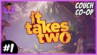 🔴 It Takes Two Gameplay  Part 1  Couch Coop  2K 60 FPS  LOG  LastOneGame [upl. by Linnette]