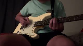 attempting sweating bullets by megadeth as a 1 month guitarist [upl. by Lebatsirhc]