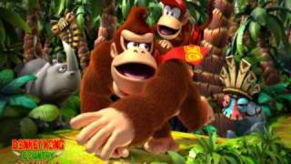 Donkey Kong Country Returns Music  Title Theme [upl. by Iphagenia48]