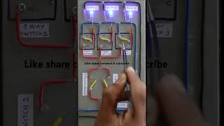 master switch connection youtubeshorts housewiring trending electricalwork vairal [upl. by Macdonald119]