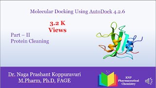 AutoDock426 Part2 Protein Cleaning [upl. by Akemhs]