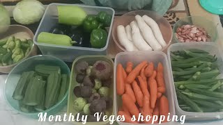 VLOG70 monthly vegetables shopping with husband in Bengaluru [upl. by Hareenum]