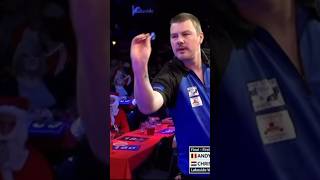 170 Finish by Lakeside Winner Andy Baetens against Landman during the WDF World Darts Championship [upl. by Schoenberg]