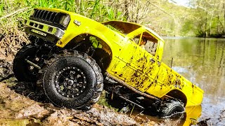 RC Truck Mudding 4x4 Off Road Deep Mud Bogging [upl. by Etana297]