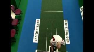 Greengauge Shortmat Bowls Challenge  Alex Marshall MBE Vs Stephen Williams Match 1 Part 1 [upl. by Ydnak]