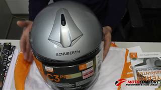 Модуляр Schuberth C3 Pro Распаковка и краткий обзор [upl. by Orlanta251]