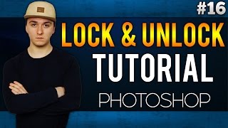 How To Lock amp Unlock Layers EASILY  Adobe Photoshop CC  Tutorial 16 [upl. by Seltzer]