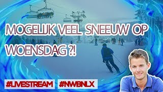 LIVE FLINK PAK SNEEUW OP WOENSDAG NWBNLX [upl. by Alleyne]