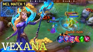 SKILL 1 HERO INI NYEBELIN BANGET  MATCH 1 MCL VEXANA DAPAT DUO JOKI AUTO DIGENDONG [upl. by Thibaud]