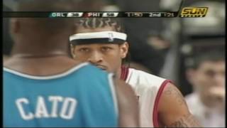 Allen Iverson Drops CareerHigh 60 PTS  NBATogetherLive Classic Game [upl. by Nytsirhc]