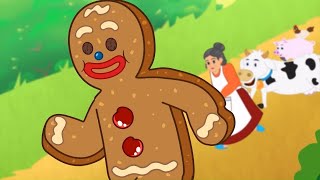 The Gingerbread Man  Fairy Tales and Bedtime Stories for Kids in English  Storytime [upl. by Kerby470]