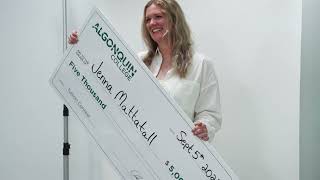 Algonquin College Tuition Contest 2023 Winner Reveal [upl. by Joan]