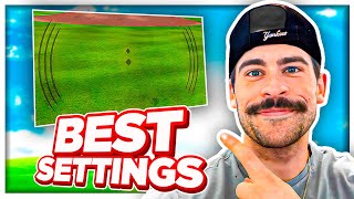 The BEST Hitting Pitching and Fielding SETTINGS For MLB The Show 23 [upl. by Marjana]