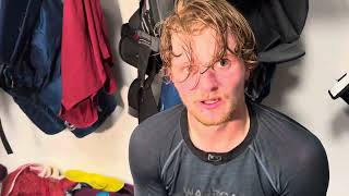 Mittelstadt 57 after Game 1 OT win [upl. by Wiatt]