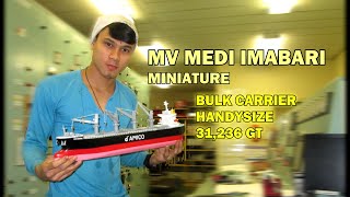 How to make miniature Ship  Mv Medi Imabari Miniature  Miniature Ship [upl. by Haya]