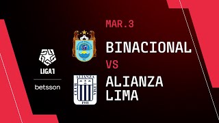 Binacional vs Alianza Lima 12 Resumen goles y mejores jugadas por la fecha 17 del Torneo Clausura [upl. by Felicie]