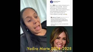 Yadira Marte Presidente 20242028 se la deja caer bien pesa a Mariacela Alvarez bien explicado [upl. by Thrasher]