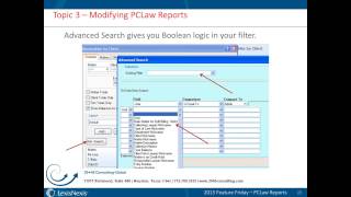 20130315PCLawFeatureFridayWebinarPCLawReports [upl. by Santoro]