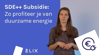 SDE Subsidie Zo Profiteer Je van Duurzame Energie [upl. by Isidor847]