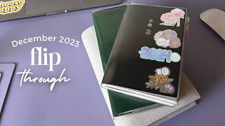 December 2023 Planner Update  Hobonichi amp Personal Planner [upl. by Scheck504]