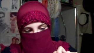 Types of Niqab  Flip and Gashwa [upl. by Mariellen]