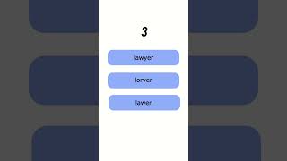 Spelling Test  Check your English spelling with this Spelling test [upl. by Nivalc832]