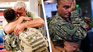 NEW 2024 Heartwarming Soldiers Coming Home BEST COMPILATION [upl. by Kenwrick]