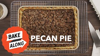 Easy Pecan Pie Recipe with Crust and Tasty Filling that Sets  Great American Baking Show  Baking [upl. by Halfon346]