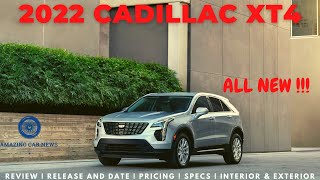 2022 Cadillac XT4 Sport Review  Pricing  Specs  Interior amp Exterior [upl. by Erolyat]