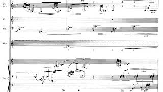 Pierre Boulez Derive for Chamber Ensemble 1984 Score Video [upl. by Inglebert]