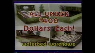 1985 Waterbed Warehouse quotThreeday holiday shopping spreequot Portland Local TV Commercial [upl. by Tuesday]