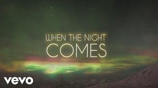 Jeff Lynnes ELO  When the Night Comes Jeff Lynnes ELO  Lyric Video [upl. by Garling]